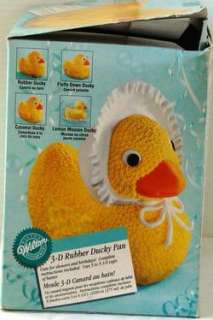 NEW in BOX Wilton RUBBER DUCKY 3 D Cake pan #2105 2094  