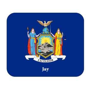  US State Flag   Jay, New York (NY) Mouse Pad Everything 