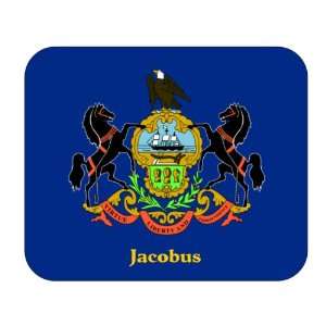  US State Flag   Jacobus, Pennsylvania (PA) Mouse Pad 