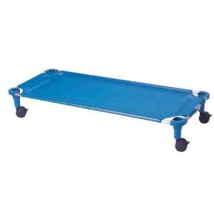   Blue Cover Toddler Dolly Cot Unassembled by Mahar Manufacturing Baby