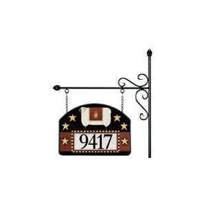   House Address Number Yard DeSigns Interchangeable Magnetic Art Patio