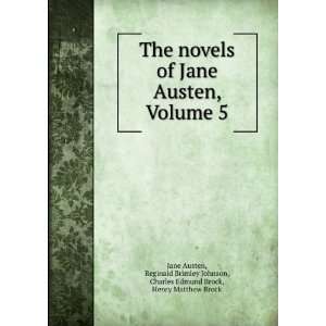  The Novels of Jane Austen, Volume 5 Jane Austen Books