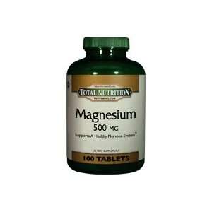 Magnesium Oxide 500 Mg   100 Tablets