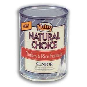   Choice Turkey and Rice Canned Food for Senior Dogs