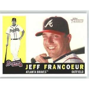 Jeff Francoeur / Atlanta Braves   2009 Topps Heritage Card # 37   MLB 
