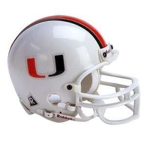  Riddell Miami Hurricanes Proline Authentic Helmet Sports 