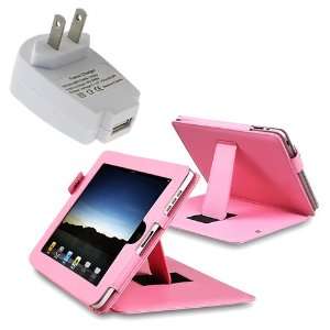   Case + Usb Travel Charger Adapter Compatible With Apple® iPad