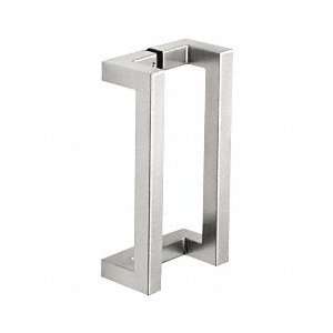  CRL Polished Stainless Glass Mounted Offset Square Back to 