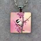 Pod of Dolphins Glass Tile Necklace Pendant 327 items in 