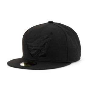  Los Angeles Angels of Anaheim Black on Black Fashion Hat 