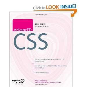  AdvancED CSS [Paperback] Joe Lewis Books