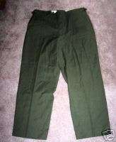 Military Wool Field Pants Hunting Button fly SMALL R  
