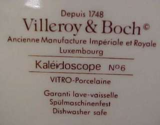 VILLEROY BOCH KALEIDOSCOPE 12 ROUND PLATTER NICE  
