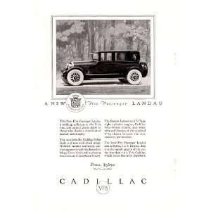 1924 Ad Cadillac Landau Motor Car Company Frank Quail Original Print 