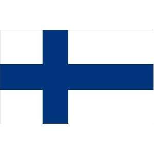  Finland Flag 3ft x 5ft Superknit Polyester Patio, Lawn 