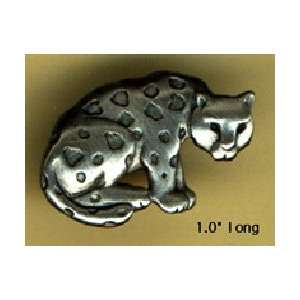  Leopard Tack Pewter Pin by JJ Jonette 