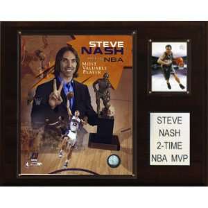 NBA Steve Nash 2 Time NBA MVP Phoenix Suns Player Plaque  