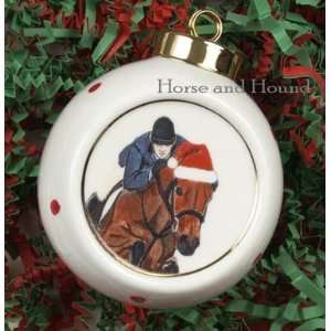  Hunter Jumper Horse Christmas Ornament