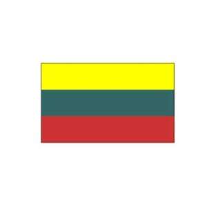 Lithuania Flag 5ft x 8ft Nylon  Patio, Lawn & Garden
