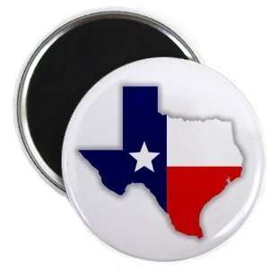  Creative Clam Texas Flag 2.25 Inch Fridge Magnet