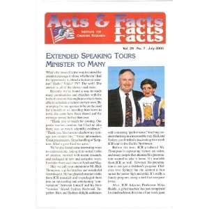  Acts and Facts July 2000, Volume 29, No. 7 Extended 