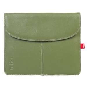  Toffee leather envelope for Apple iPad 2 (Green 