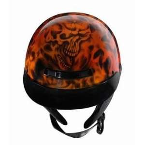 Dot Approved Lightweight Padded Adult GLX Half Helmet   Frontiercycle 
