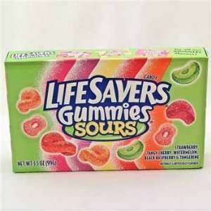LifeSavers Gummies Sours Theater Box by Wrigleys   3.5 Oz / Box, 12 ea