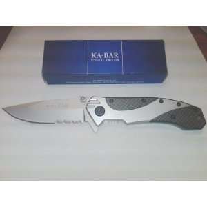  Ka Bar Tactical Knife   Serrated Blade   Limited edition 