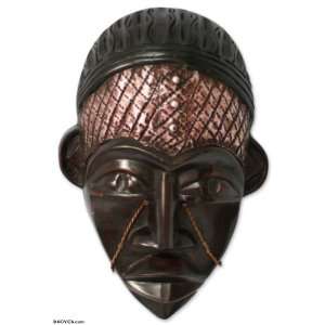  Ghanaian wood mask, Dagomba Chief