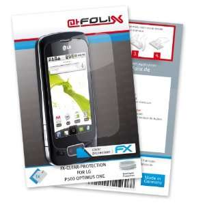 atFoliX FX Clear Invisible screen protector for LG P500 Optimus One 