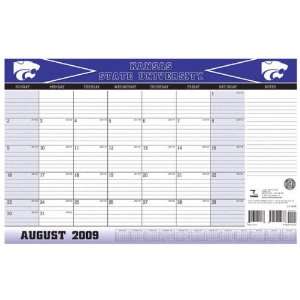  Kansas State Wildcats 11x17 Academic Desk Calendar (August 