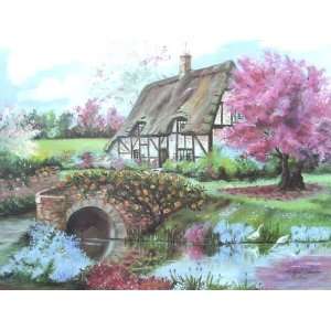  Country Cottage Poster Print