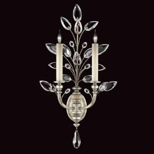  Fine Art Lamps 759750ST Crystal Laurel 2 Light Sconces in 