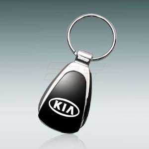  Kia Black Tear Drop Key Chain Automotive