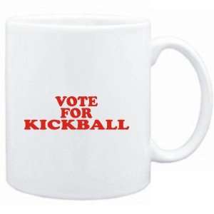  Mug White  VOTE FOR Kickball  Sports