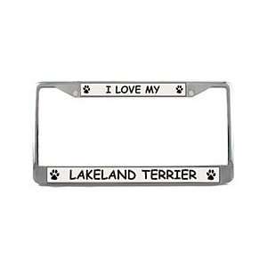  Lakeland Terrier License Plate Frame