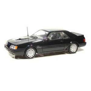  1986 Ford Mustang SVO 1/18 Black Toys & Games