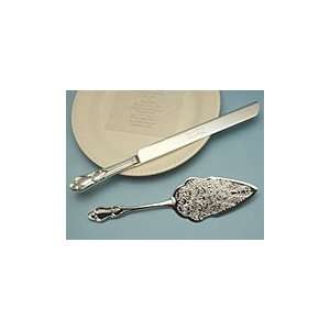  Engraved and Embossed Serving Set