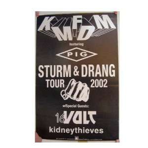  KMFDM Poster MDFMK Tour 2002 