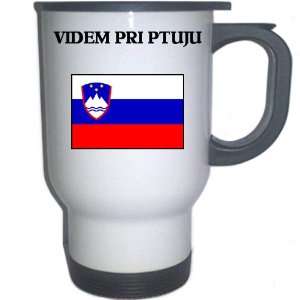  Slovenia   VIDEM PRI PTUJU White Stainless Steel Mug 