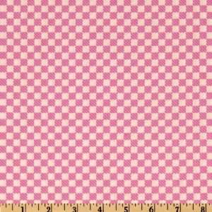  44 Wide Studio Graphics Checks Pink Fabric By The Yard 