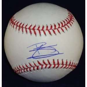 Signed Brett Gardner Baseball   OML *NY * W COA 1A   Autographed 