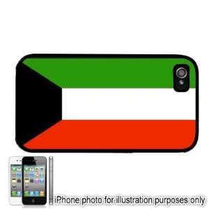  Kuwait Kuwaiti Flag Apple iPhone 4 4S Case Cover Black 