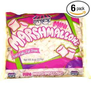 Paskesz Mini Marshmallows, 8 Ounce (Pack of 6)  Grocery 