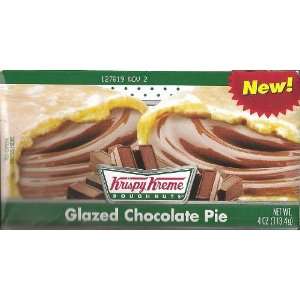 Krispy Kreme Glazed Chocolate Pies     6 Individually Boxed Single 