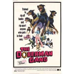  The Doberman Gang (1972) 27 x 40 Movie Poster Style A 