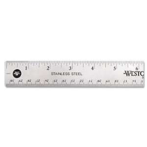  Westcott 10415   Stainless Steel Ruler w/Cork Back and 