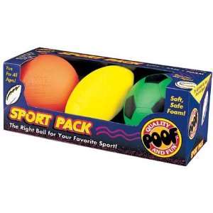  POOF 3 Ball Sport Pack (Colors May Vary) Toys & Games
