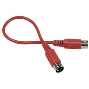  MID3 MIDI Cable (Red) Electronics